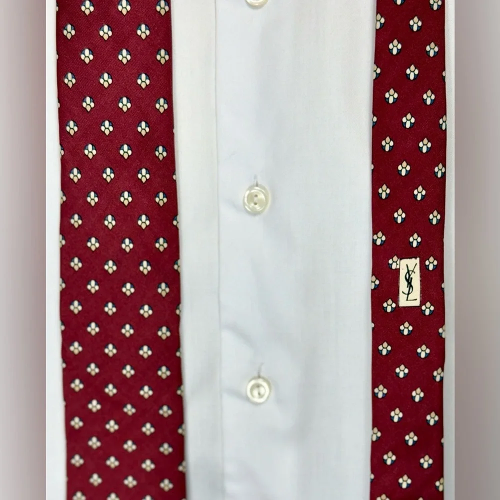 YVES SAINT LAURENT Silk Tie